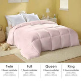 Checkered Duvet – Quilted Bed Cover - Nook & Nest