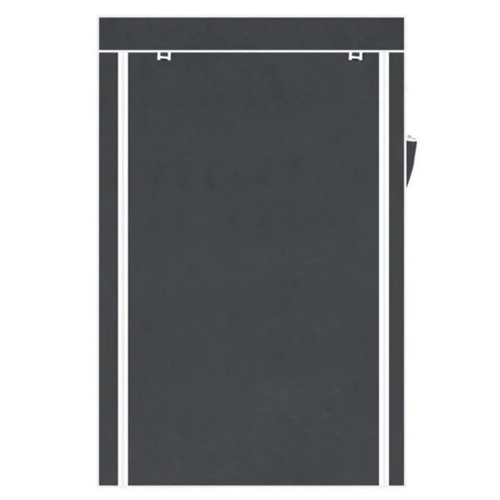 Portable Closet Organizer - 64" Wardrobe Storage Solution for Small Spaces - Nook & Nest