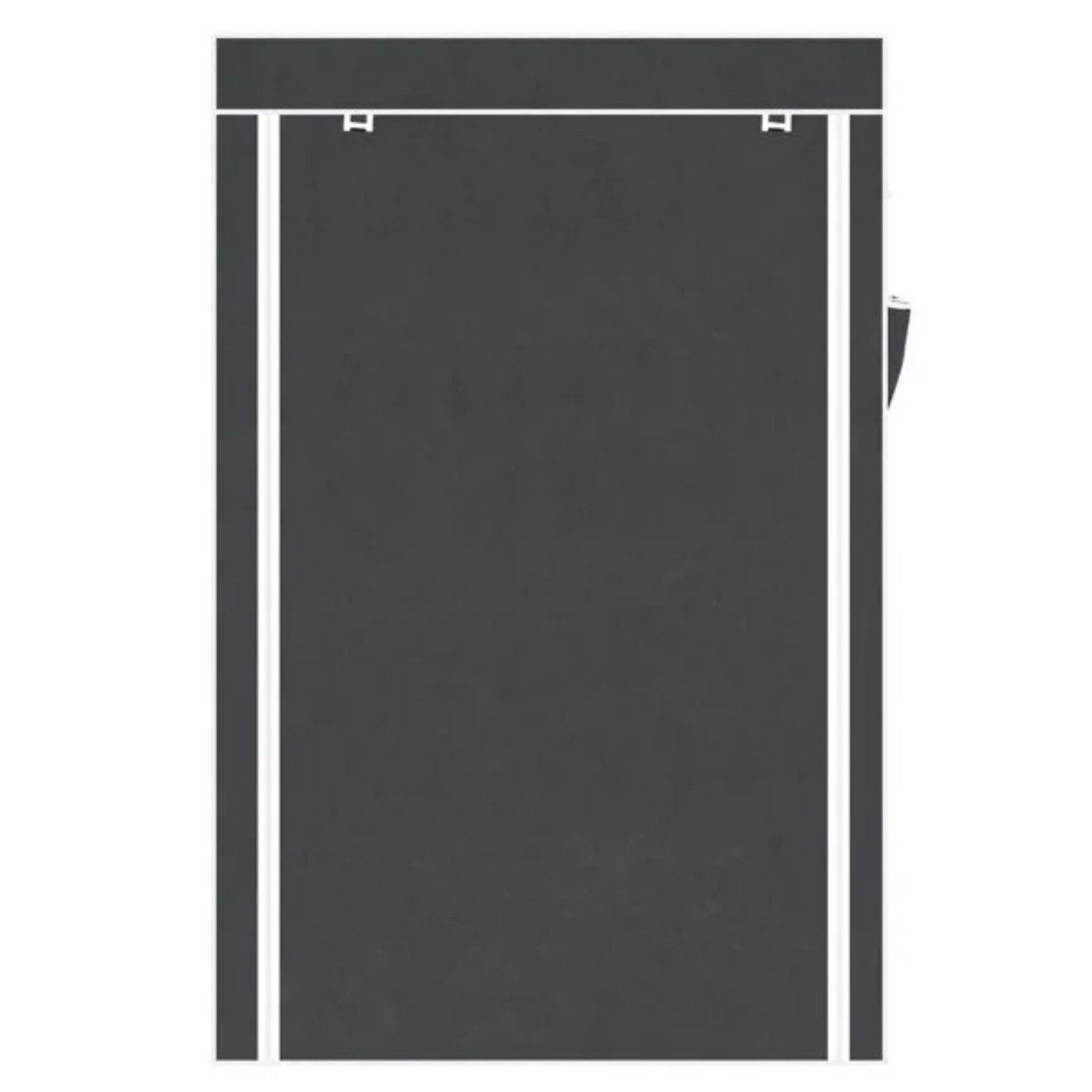 Portable Closet Organizer - 64" Wardrobe Storage Solution for Small Spaces - Nook & Nest