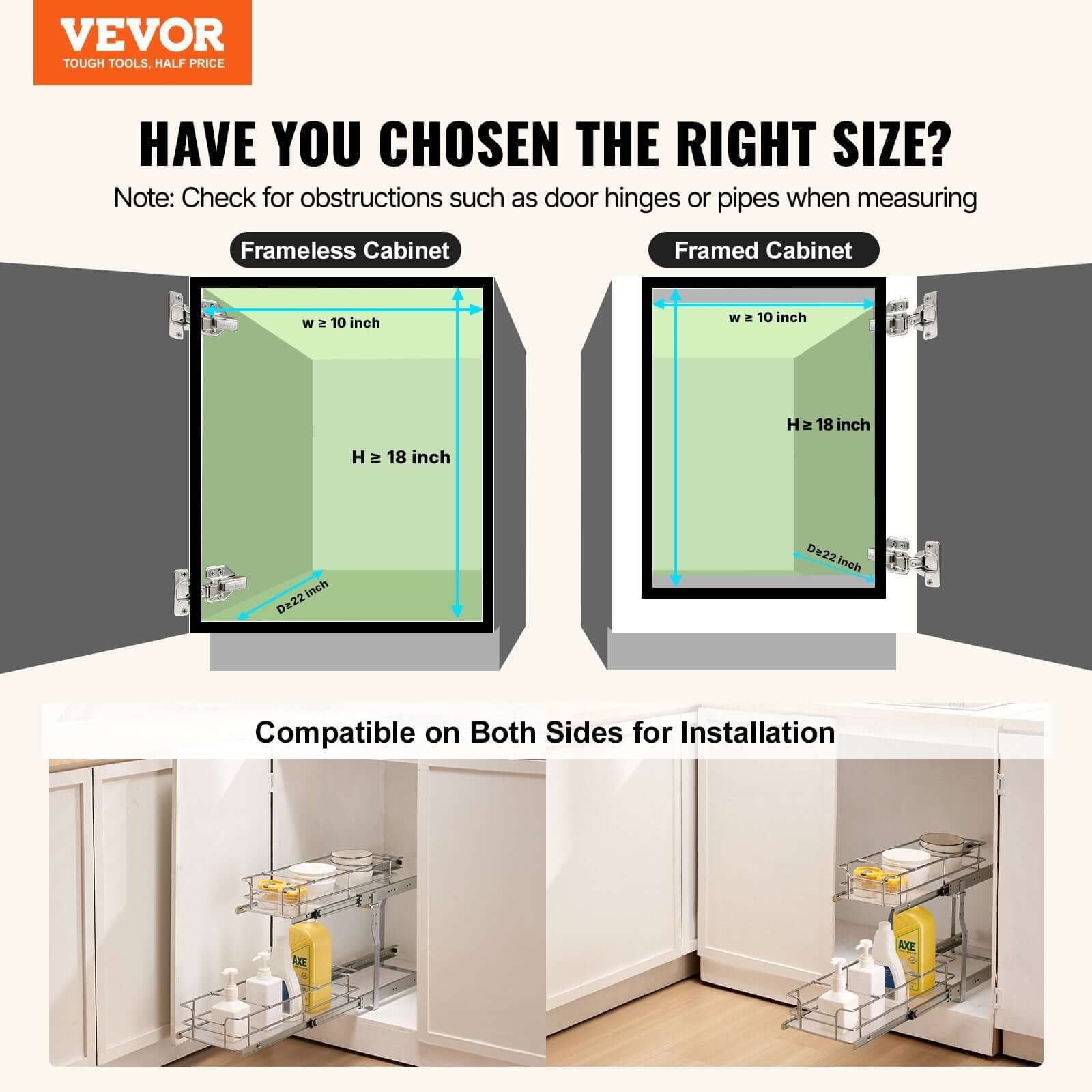 Transform Your Space with the Nook & Nest 2-Tier Under Sink Organizer - Nook & Nest