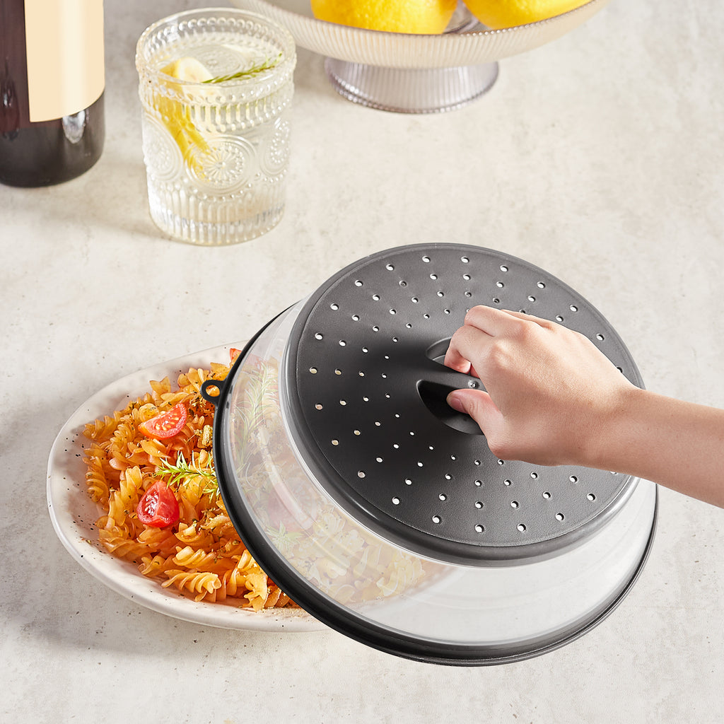Microwave Splatter Covers 2-Pack - Enhance Your Microwave Experience! - Nook & Nest