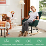 Teddy Fabric Gliding Rocking Chair - Nook & Nest