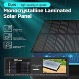 Solar Flood Lights with Motion Sensor - Nook & Nest