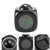 LED Projection Alarm Clock with Digital Display - Nook & Nest