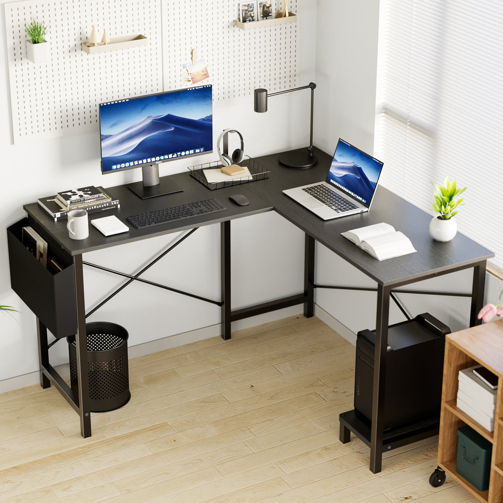 Elevate Your Productivity with Our L-Shaped Computer Desk for Home Office - Nook & Nest
