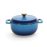 5-Quart Enameled Cast Iron Dutch Oven with Lid - Nook & Nest