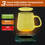 Keep Your Beverage Perfectly Warm: Electric Coffee Mug Warmer for Every Desk - Nook & Nest