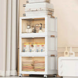 Foldable Stackable Storage Bins with Lid, S–L - Nook & Nest