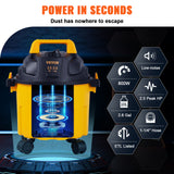 Wet Dry Vac: Versatile 2.6 Gallon Shop Vacuum for Effortless Cleaning - Nook & Nest