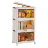 Foldable Stackable Storage Bins with Lid, S–L - Nook & Nest