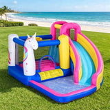 Inflatable Bounce House for Kids – Unicorn Play Area - Nook & Nest