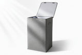 Foldable Laundry Hamper with Lid and Handles - Nook & Nest