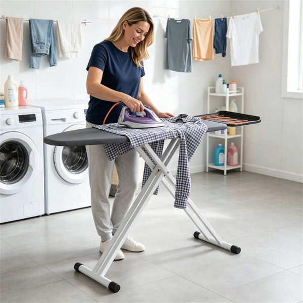 Adjustable Height Ironing Board: Elevate Your Laundry Experience - Nook & Nest