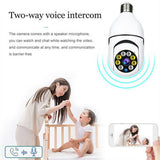 Wireless Smart Light Bulb Camera – Your Ultimate Home Security Solution - Nook & Nest