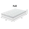 Elevate Your Comfort with Our 12 Inch Hybrid Mattress with Gel Memory Foam - Nook & Nest