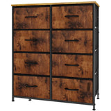 Tall Fabric Storage Tower with Drawers, Multiple Colors - Nook & Nest