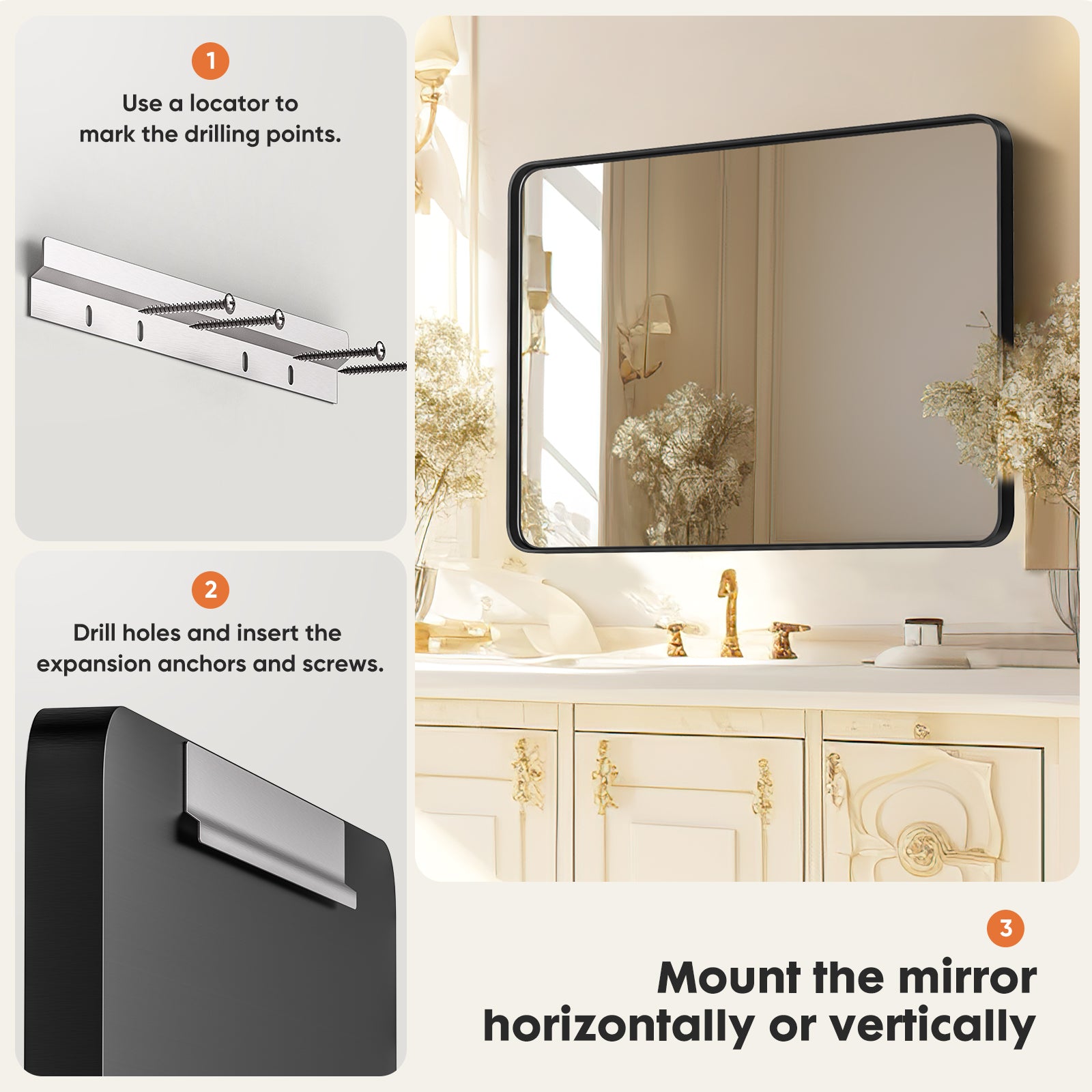 Wall Vanity Mirror - Nook & Nest