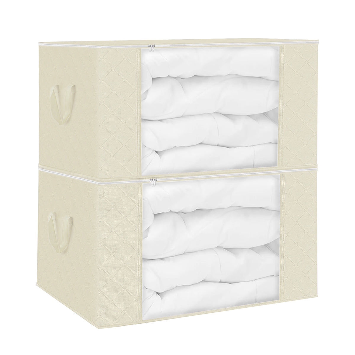 Effortless Organization with Large Capacity Clothes Storage Bags - 90L for All Your Needs - Nook & Nest