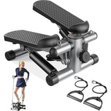 Transform Your Workout with the Mini Stepper with Resistance Bands - Nook & Nest