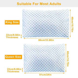 Cooling Gel Memory Foam Pillow – King Size - Nook & Nest
