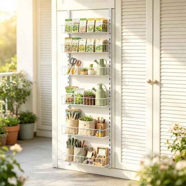 Maximize Your Space with Our 6-Tier Over-the-Door Pantry Organizer - Nook & Nest