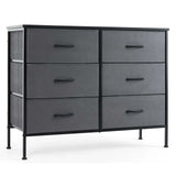Tall Fabric Storage Tower with Drawers, Multiple Colors - Nook & Nest