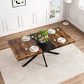 Elevate Your Dining Experience with Our Retro Rectangular Dining Table - Nook & Nest