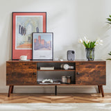 Modern TV Cabinet with Storage, Suitable For Home Living Room Office TV Cabinet - Nook & Nest