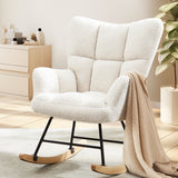 Teddy Fabric Gliding Rocking Chair - Nook & Nest