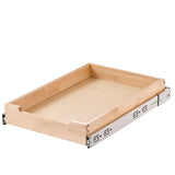 Birch Wood Pull-Out Cabinet Drawer – Soft-Close, Dovetail Joint, 60 lb - Nook & Nest