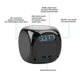 LED Projection Alarm Clock with Digital Display - Nook & Nest