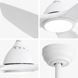 Plastic Ceiling Fans, 52 Inch with Light - Nook & Nest