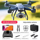 6K Dual Camera FPV Drone with Remote Control - Nook & Nest