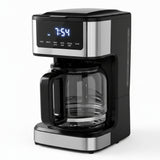 Programmable Coffee Maker, 12 Cup Programmable Drip Coffee Makers With Touch Screen, 4-Hour Keep Warm Coffee Makers Drips, 2 Brew Strengths Drip Coffee Machine For Home, 24-Hour Programmable - Nook & Nest