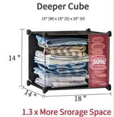 Stackable Modular Closet Organizer - Nook & Nest