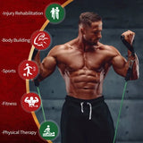 5 PC Set Resistance Bands for Exercise – Elevate Your Workouts Today! - Nook & Nest