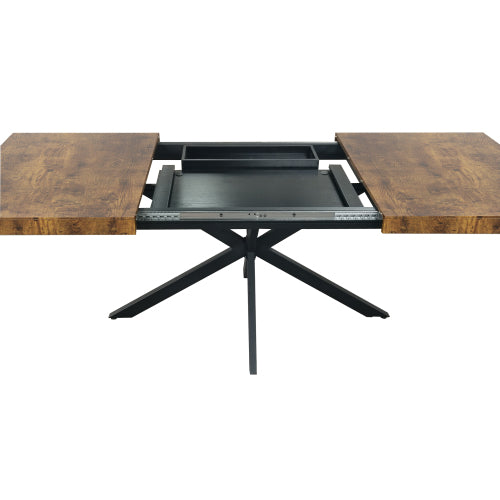 Elevate Your Dining Experience with Our Retro Rectangular Dining Table - Nook & Nest