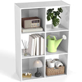 Modular Cube Storage System – 6, 8 or 9-Cube Bookshelf with Removable - Nook & Nest