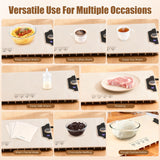 Food Warming Mat 23.6X15.8In 300W Fast Heating Electric Silicone Food Warmer With 14 Temp Levels 10Hrs Timer Settings Roll-Up Portable Hot Plates Heat Pad For Parties Buffet - Nook & Nest