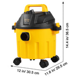 Wet Dry Vac: Versatile 2.6 Gallon Shop Vacuum for Effortless Cleaning - Nook & Nest
