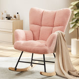 Teddy Fabric Gliding Rocking Chair - Nook & Nest