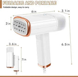 1000W Handheld Garment Steamer – Foldable with 120 ml Tank - Nook & Nest
