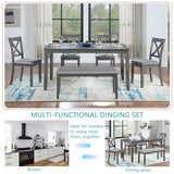 Elevate Your Dining Experience with Our 6 Piece Kitchen Dining Set - Nook & Nest