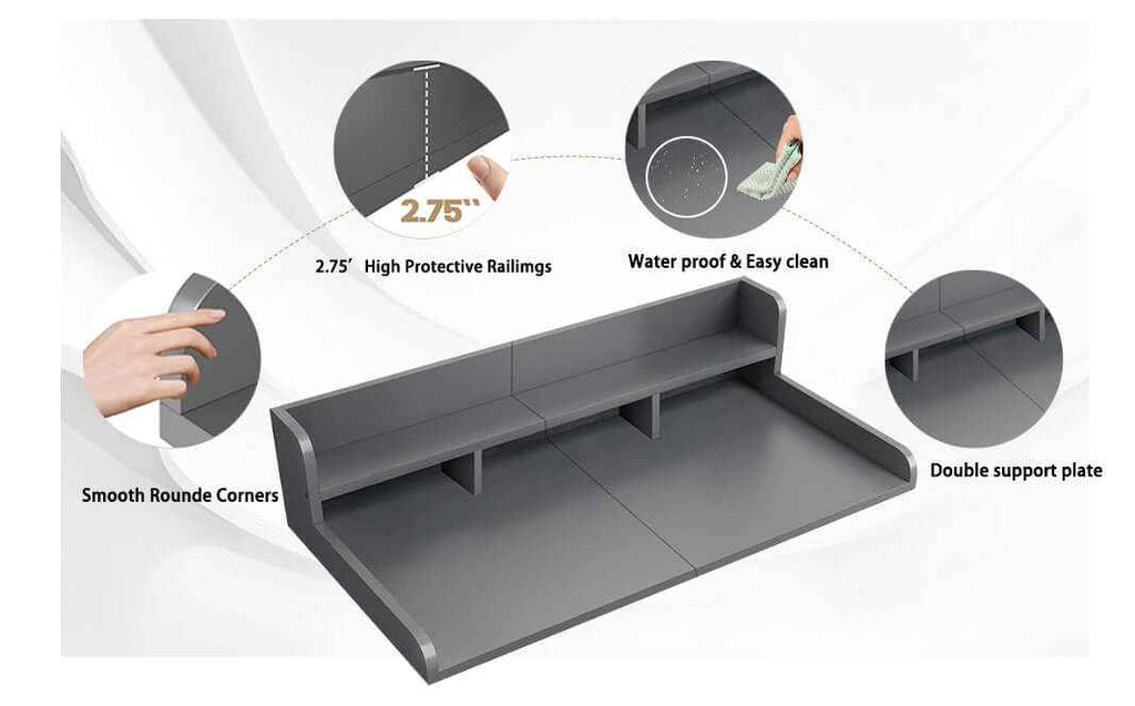 Laundry Room Countertop Shelf: Upgrade Your Space with Versatile Storage - Nook & Nest