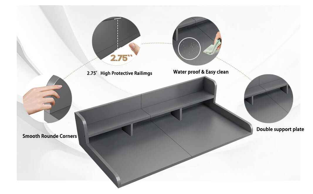 Laundry Room Countertop Shelf: Upgrade Your Space with Versatile Storage - Nook & Nest
