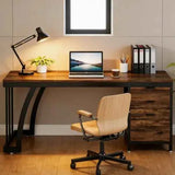 Computer Desk – Compact Workspace with Storage - Nook & Nest