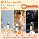 Portable Baby Bottle Warmer with 6 Temperature Settings - Nook & Nest