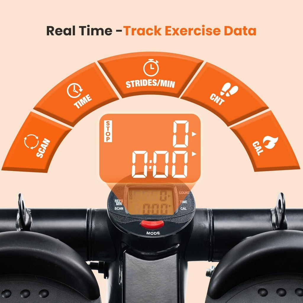 Transform Your Workout with the Mini Stepper with Resistance Bands - Nook & Nest