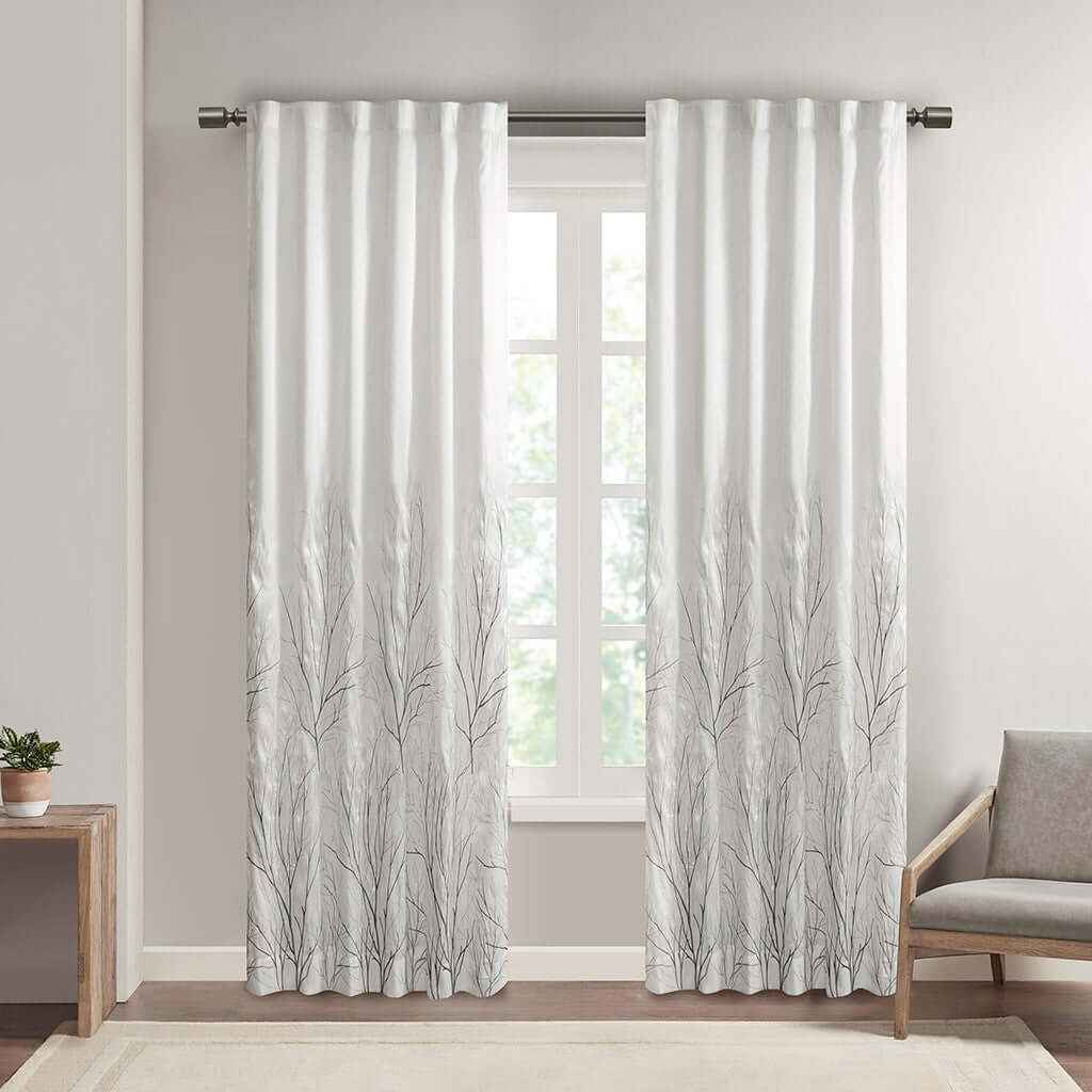 Transform Your Space with the Elegant 50x95 White Curtain Panel - Nook & Nest