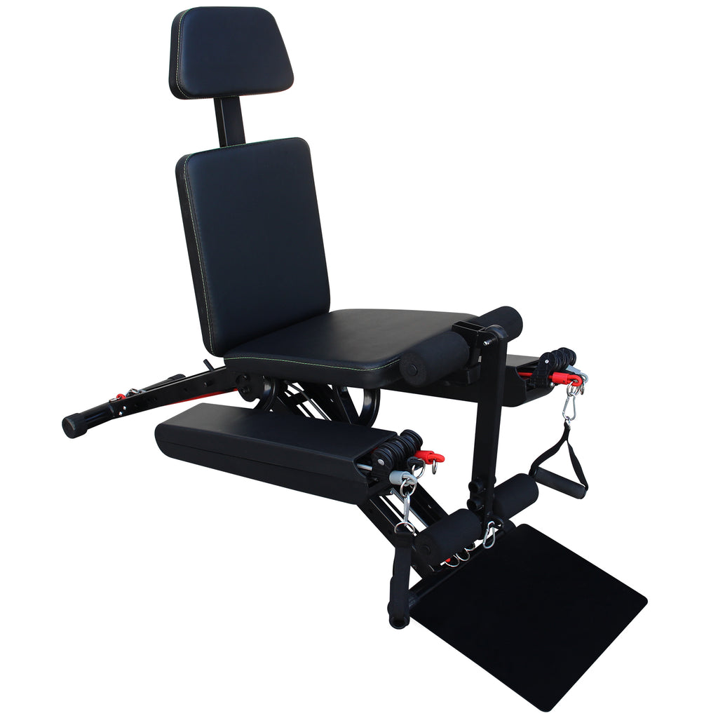 Multifunction Fitness Chair, Adjustable Strength Training Bench For Full Body Workout, Weight Bench With Fast Folding For Home Gym - Nook & Nest